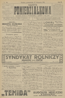 Gazeta Poniedziałkowa. 1911, nr 48