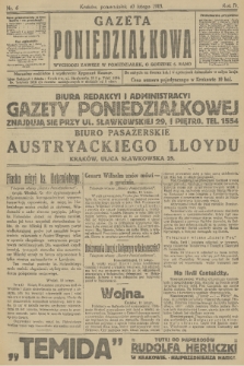 Gazeta Poniedziałkowa. 1913, nr 6