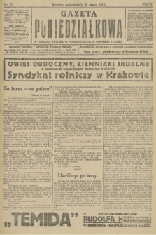 Gazeta Poniedziałkowa. 1913, nr 13