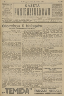 Gazeta Poniedziałkowa. 1913, nr 16