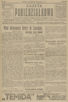 Gazeta Poniedziałkowa. 1913, nr 17