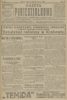 Gazeta Poniedziałkowa. 1913, nr 25