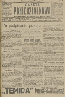 Gazeta Poniedziałkowa. 1913, nr 32