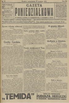 Gazeta Poniedziałkowa. 1913, nr 37