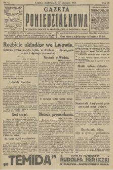 Gazeta Poniedziałkowa. 1913, nr 45