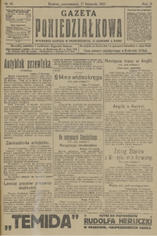 Gazeta Poniedziałkowa. 1913, nr 46