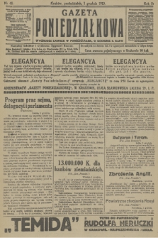 Gazeta Poniedziałkowa. 1913, nr 48