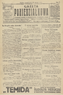 Gazeta Poniedziałkowa. 1914, nr 2