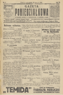 Gazeta Poniedziałkowa. 1914, nr 3