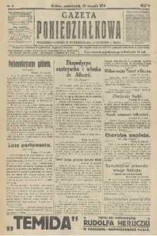 Gazeta Poniedziałkowa. 1914, nr 4