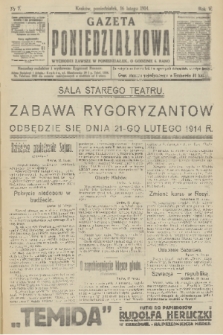 Gazeta Poniedziałkowa. 1914, nr 7