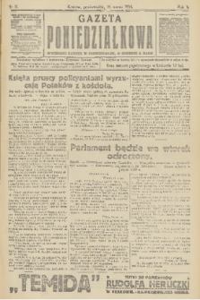 Gazeta Poniedziałkowa. 1914, nr 11