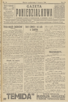 Gazeta Poniedziałkowa. 1914, nr 14