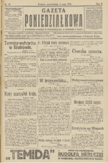 Gazeta Poniedziałkowa. 1914, nr 18