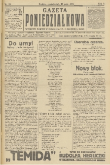 Gazeta Poniedziałkowa. 1914, nr 20