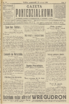 Gazeta Poniedziałkowa. 1914, nr 25
