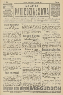 Gazeta Poniedziałkowa. 1914, nr 27