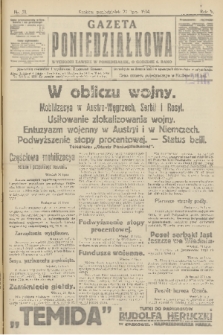 Gazeta Poniedziałkowa. 1914, nr 30