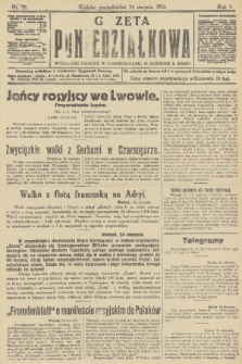 Gazeta Poniedziałkowa. 1914, nr 35