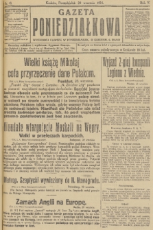 Gazeta Poniedziałkowa. 1914, nr 41