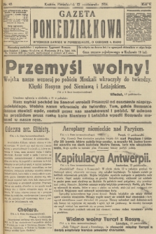 Gazeta Poniedziałkowa. 1914, nr 43