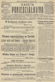 Gazeta Poniedziałkowa. 1914, nr 47