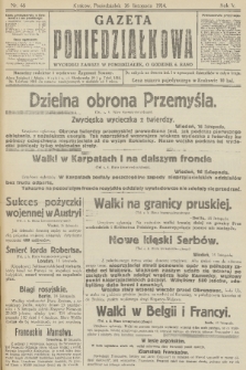 Gazeta Poniedziałkowa. 1914, nr 48