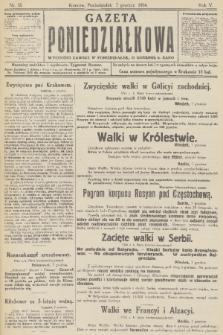 Gazeta Poniedziałkowa. 1914, nr 51