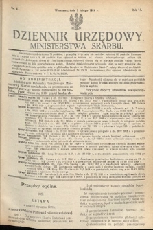 Dziennik Urzędowy Ministerstwa Skarbu. 1924, nr 3