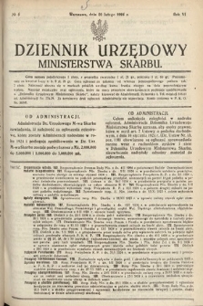 Dziennik Urzędowy Ministerstwa Skarbu. 1924, nr 5