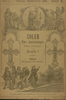 Chleb Św. Antoniego : pismo miesięczne. R. 1, 1895, z. 7