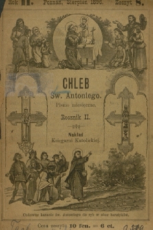 Chleb Św. Antoniego : pismo miesięczne. R. 2, 1896, z. 8