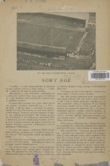 Stadjon : ilustrowany tygodnik sportowy. R. 8, 1930, nr 1