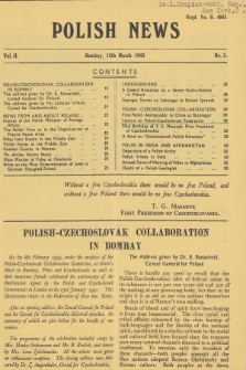 Polish News. Vol. II, 1943, no. 3