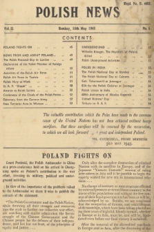 Polish News. Vol. II, 1943, no. 5