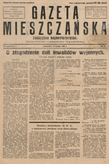 Gazeta Mieszczańska Zagłębia Dąbrowskiego : bezpartyjne pismo tygodniowe. R. 1, 1930, nr 6