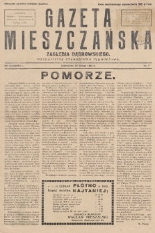 Gazeta Mieszczańska Zagłębia Dąbrowskiego : bezpartyjne pismo tygodniowe. R. 1, 1930, nr 7