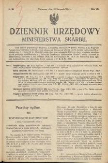 Dziennik Urzędowy Ministerstwa Skarbu. 1925, nr 35