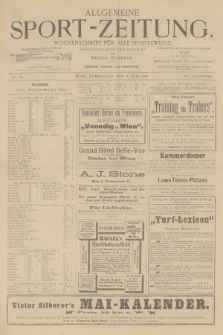 Allgemeine Sport-Zeitung : Wochenschrift für alle Sportzweige. Jg.16, 1895, No. 38
