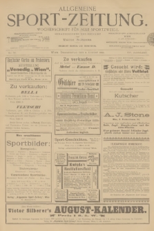 Allgemeine Sport-Zeitung : Wochenschrift für alle Sportzweige. Jg.16, 1895, No. 56