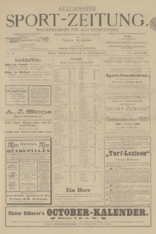 Allgemeine Sport-Zeitung : Wochenschrift für alle Sportzweige. Jg.16, 1895, No. 88