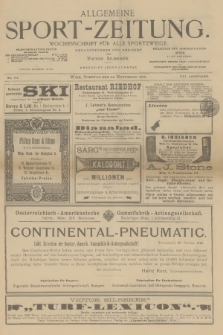 Allgemeine Sport-Zeitung : Wochenschrift für alle Sportzweige. Jg.16, 1895, No. 94