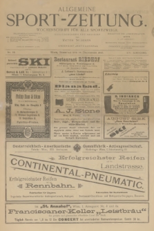 Allgemeine Sport-Zeitung : Wochenschrift für alle Sportzweige. Jg.16, 1895, No. 99