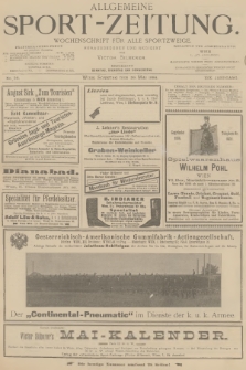 Allgemeine Sport-Zeitung : Wochenschrift für alle Sportzweige. Jg.19, 1898, No. 38