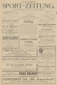 Allgemeine Sport-Zeitung : Wochenschrift für alle Sportzweige. Jg.19, 1898, No. 83