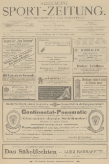 Allgemeine Sport-Zeitung : Wochenschrift für alle Sportzweige. Jg.19, 1898, No. 103