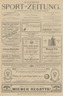 Allgemeine Sport-Zeitung : Wochenschrift für alle Sportzweige. Jg.20, 1899, No. 46