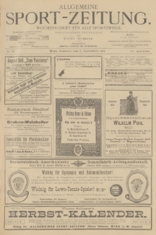 Allgemeine Sport-Zeitung : Wochenschrift für alle Sportzweige. Jg.20, 1899, No. 78