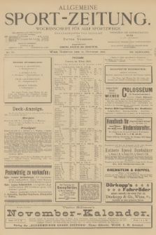 Allgemeine Sport-Zeitung : Wochenschrift für alle Sportzweige. Jg.20, 1899, No. 95