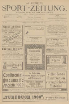 Allgemeine Sport-Zeitung : Wochenschrift für alle Sportzweige. Jg.20, 1899, No. 103